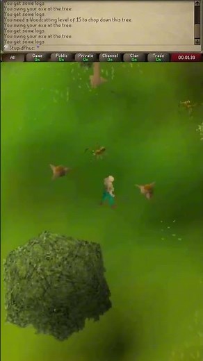 8 Woodcutting on my 99 one at a time UIM - OSRS