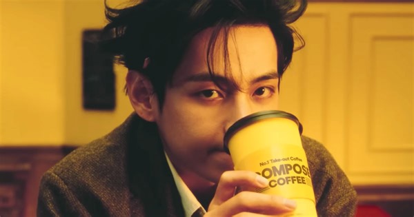 BTS's V Shows Off His Acting Skills In Compose Coffee Commercial