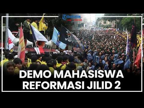 🔴LIVE: Situasi Demo Mahasiswa Reformasi Jilid II Akibat Ekonomi Melemah di Jakarta