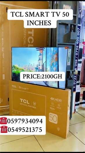TCL Smart TV 50 Inches: Affordable Price
