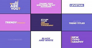 Kinetic Typography | After Effects