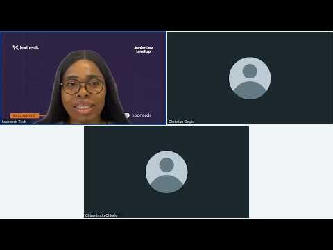 Junior Dev Level Up by Kodnerds