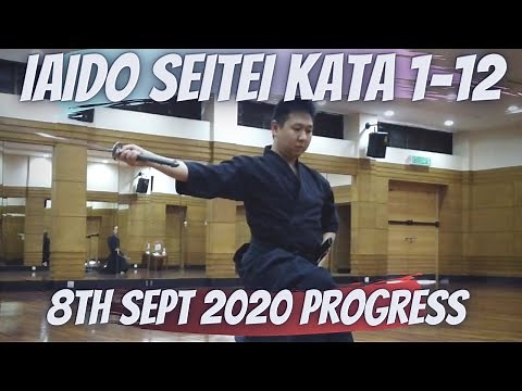 Iaido Seitei Kata 1-12 :: A Budo Kata Checkpoint :: Namazu Ryu's "Welcome to Channel Kata"