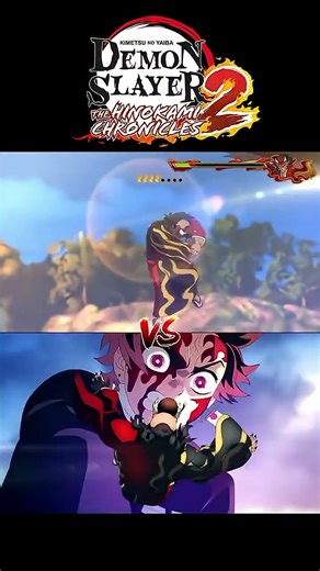 Tanjiro VS Hantengu - ANIME VS GAME: Who Did it Better? 🔥