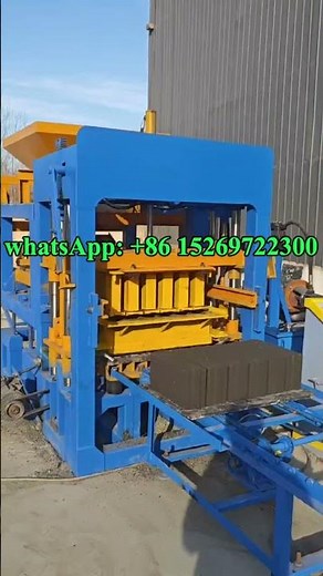 standard solid block making fully automatic concrete block moulding machine #business #building