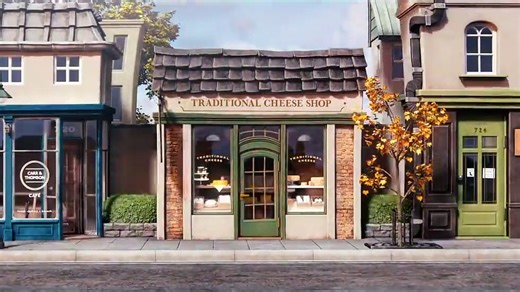 Never Give Up: Traditional Cheese Shop, Moral story