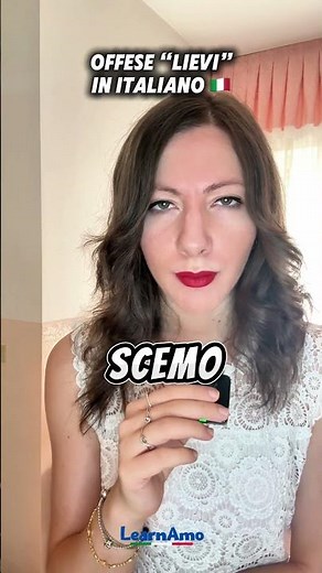 5 Offese "LIEVI" in Italiano | Lessico Utile A1-A2