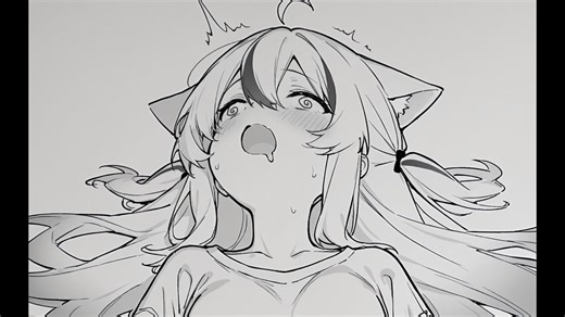 变成猫娘后被女朋友玩晕了！4