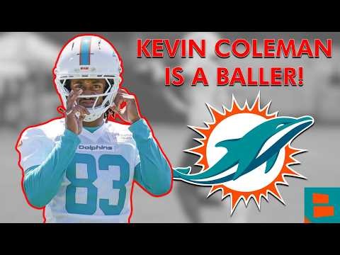 This Dolphins Rookie MIGHT FORCE His Way Into The Dolphins Starting Lineup…