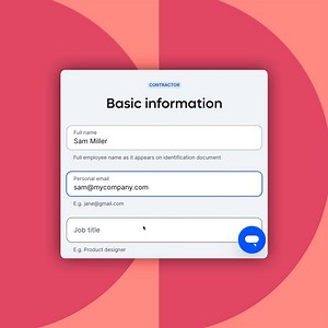 Onboarding a new contractor should be as easy as pie. 🥧 We simplified the process so your new contractors can start working within minutes! Check it out 👀 https://bit.ly/3OIuggQ | Remote