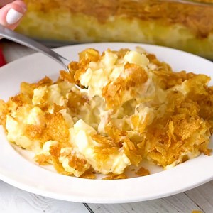 TThe BEST Funeral Potatoes recipe (hash brown casserole) EVER!! Super simple to make and always gets rave reviews! ❤️ Full Recipe --> https://bit.ly/2CiEVOy . | Kitchen Fun With My 3 Sons