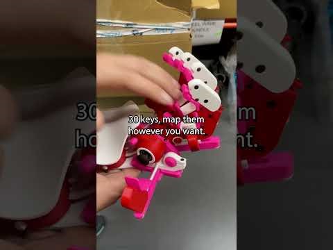 Disco keypad #azeron #teamazeron #gamingkeypad #azeronkeypad #azeroncyborg2