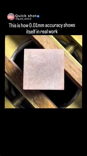 Quickshot on Instagram: "The post features a tight, slow-motion shot of a craftsman cutting flawless parallel lines into a wooden block with a precision tool, each pass forming a crisp geometric design that viewers call “machine-like yet human.” Uploaded just hours after social platforms blew up with engineering disputes in motorsport—from F1 floor flexibility issues to MotoGP swingarm failures—the clip acts as a soothing contrast for fans drained by technical chaos. With its deeply satisfying c