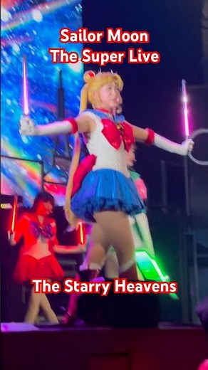 Sailor moon the super live the starry heavens #sailormoon #sailormoonthesuperlive #dallas #japan