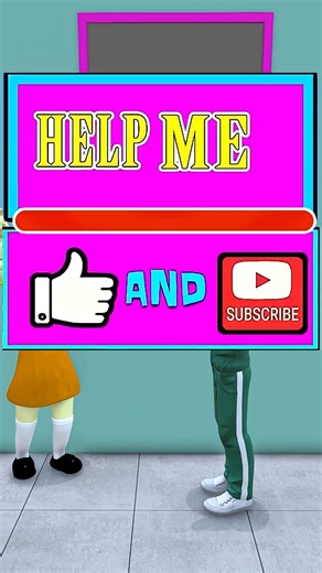 7K views · 84 reactions | Singing and matching pictures Brainrot challenge with Squid Game vs Scary Teacher 3D #shorts | AR Gaming | Facebook