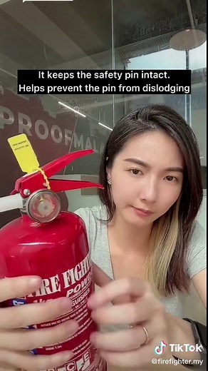 How to Replace the Pin on a Fire Extinguisher - Fire Safety Tips