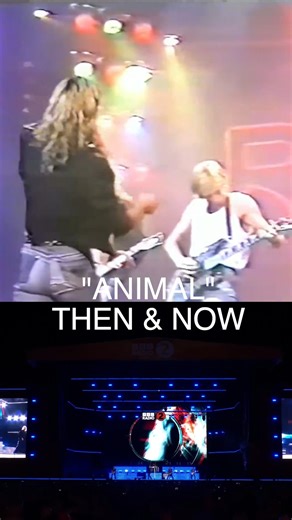 And I want, and I need.... "Animal" #ThenAndNow #Rocktober #DefLeppard | Def Leppard