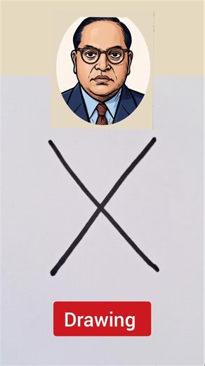 Dr. babasaheb Ambedkar Drawing #Drawing #shorts