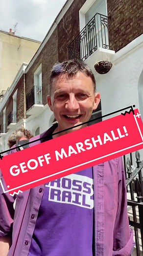 Meeting an Icon on the Elizabeth Line Opening Day