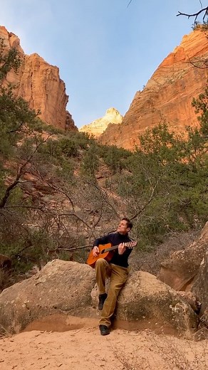 Trieste Kelly Dunn | Stage 4 lung cancer & he still hikes with his guitar and plays my favorite songs 😍😍 #time #zionnps #pinkfloyd #dad | Instagram