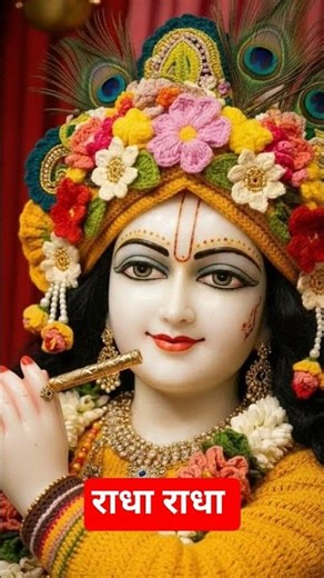 राधे राधे गाए मेरा मन#radharani #krishna 🌹🌹