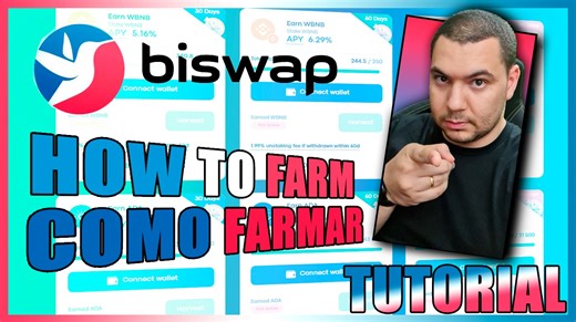 BiSwap - Step-by-step tutorial, How to Farm BSW Tokens on the Best BNB Chain DEX.