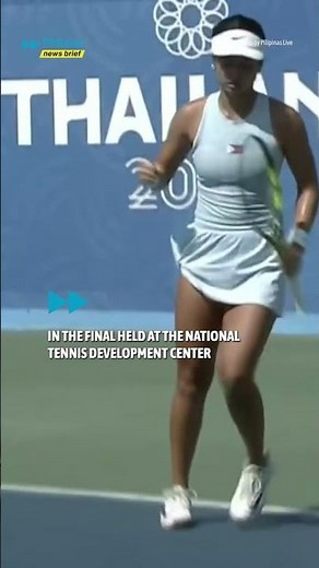 Alex Eala wins PH's first gold for women's singles since 1999 in SEA Games 2025