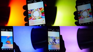 I tried changing every color with LED light bulb "Philips hue" which can express color of more than 16 million colors