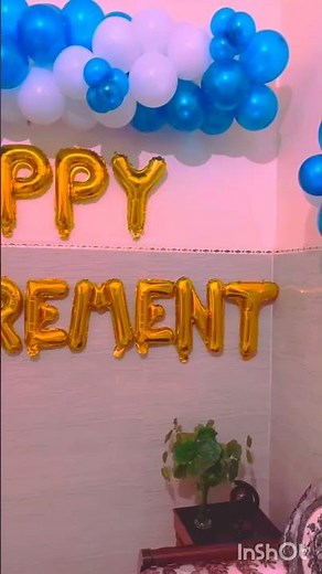 Happy Retirement Balloon and Flower Decoration Ideas | DIY Celebration Decor #RetirementParty #short