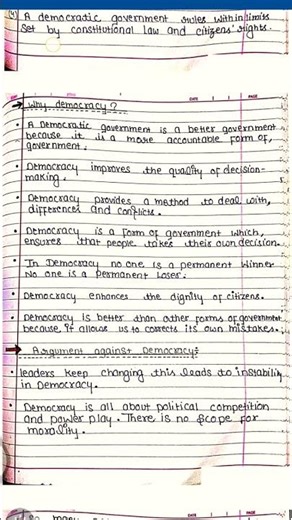 class 9 political chapter 1 democracy