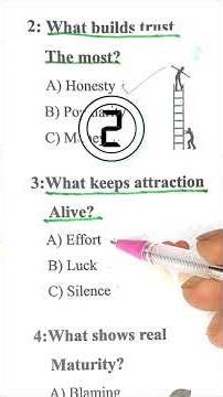 What Kills Love? Test Your Relationship IQ #shorts