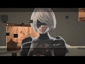 Nier Automata | 9S and The Soulbox Cutscene | 4K 60FPS