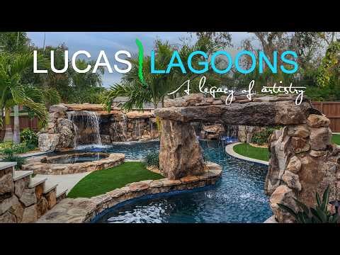 Insane Pools - Lazy River with Waterfalls!