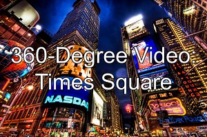 Yesterday, Facebook introduced the ability to upload and watch 360-degree videos on all devices. Join tech editor Michael Nuñez and social media editor Jason Lederman for a 360-degree virtual walk through Times Square (video shot on a Ricoh Theta S). Thumbnail: reynermedia/Flickr/CC-By-2.0 (https://www.flickr.com/photos/89228431@N06/11285512973/sizes/l/in/photostream/) | Popular Science