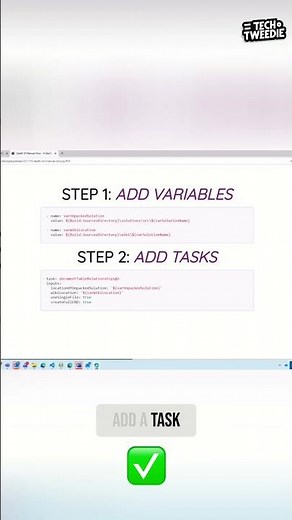 Master YAML Variables & Tasks in Azure DevOps Pipelines FAST! #shorts