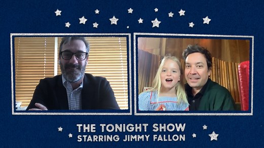 Jon Hamm has a little fun with Jimmy's daughter when she disrupts his interview and explains his personal connection to St. Jude Children's Research Hospital. | The Tonight Show Starring Jimmy Fallon
