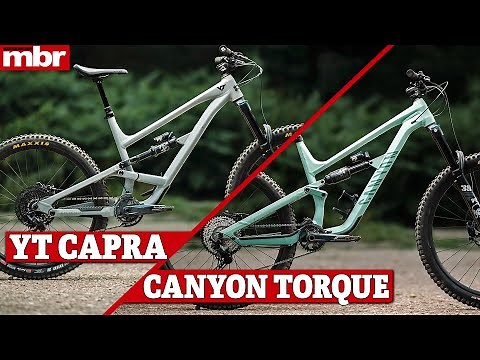Direct-sales Enduro Bikes Review: Canyon Torque Vs YT Capra | MBR