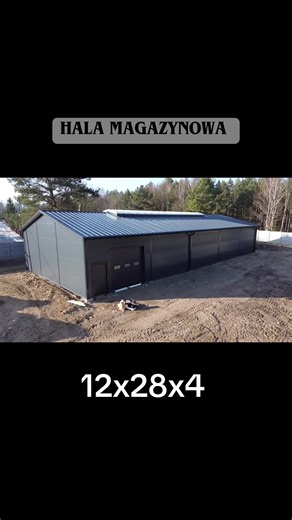 ❗ Nowa realizacja – Bobrowice ❗ 📍 Oddaliśmy do użytku halę magazynową o wymiarach 12 × 28 × 4 m. Obiekt został zaprojektowany jako funkcjonalny magazyn, dopasowany do potrzeb inwetora. 🔧 Parametry realizacji: ✅ Przeznaczenie: hala magazynowa ✅ Wymiary: 12 × 28 × 4 m ✅ Konstrukcja stalowa ✅ Ściany: płyta warstwowa 100 mm ✅ Dach: płyta warstwowa 120 mm ✅ Wyposażenie: 1 brama wjazdowa, drzwi techniczne, świetlik dachowy 📞 Planujesz budowę własnej hali? Skontaktuj się z nami: ☎️ 511 435 365 ✉️ ko