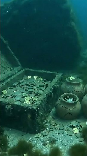 Lost Treasure Chest Found Deep in the Ocean