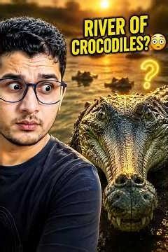 River of Crocodiles? 😳🐊 | The Shocking Mystery of Chambal River, India!