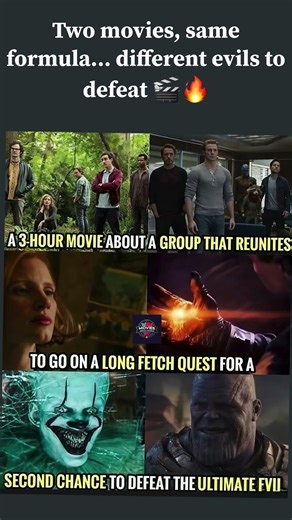 Movie Meme 2026 | It Chapter Two vs Avengers Endgame Parody #Marvel #Avengers #ItChapterTwo #shorts