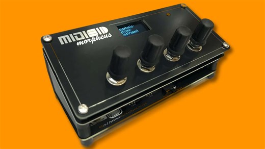 MIDISID 4 ‘Morpheus’ Synthesizer Features Dual SID Chips For 6-Voice Polyphony