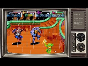 Teenage Mutant Ninja Turtles: Turtles in Time | Full Playthrough | 4K 60 fps | Cowabunga Collection