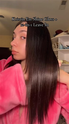 #hairgloss #kristiness #kristinesshair #hairtutorial #shinyhairsecrets #shinyhair #shinyhairtips