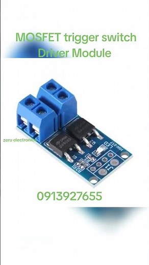 15A 400W MOS FET Trigger Switch Drive Module #0913927655 #zeru #zeruelectronics