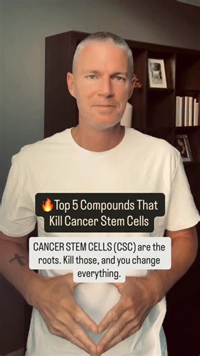 🔥Cancer stem cells are the hidden roots of tumors — the reason why cancers recur even after treatment. Targeting them is key to resilience. • Quercetin (capers, apples, onions) → shuts down stem cell survival genes. • Sulforaphane (broccoli sprouts) → blocks stem cell self-renewal. • Curcumin (turmeric) → downregulates stem cell signaling pathways. • EGCG (green tea) → weakens stem cells and reduces chemo resistance. • EVOO polyphenols → suppress breast cancer stem cell growth. 📚 Studies: • Li
