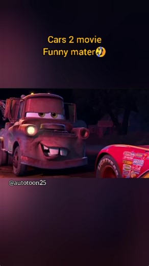 AutoToon on Instagram: "Cars 2 movie Funny mater fun with Lightning 🤣 #reels #cars2 #cars2movie"