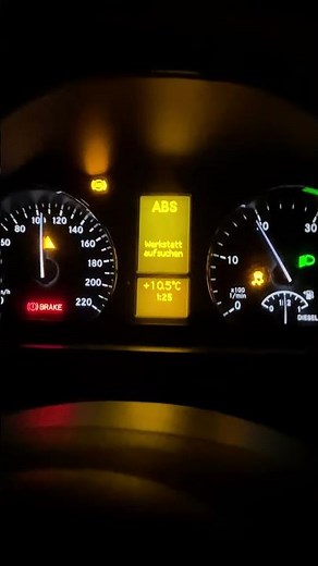 Mercedes Vito w639 113 cdi ESP abs Störung Fehler