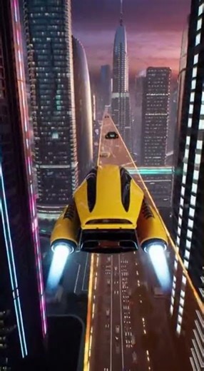 Future Los Angeles in 2100 🚀 Flying Cars & Smart City #aivideo