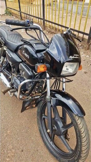 Hero splendor modify bike modify.#viral #shortvideo